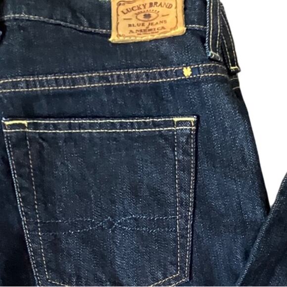 Lucky Brand Blue Flare Wide Leg Jeans Size 8/29 - Picture 10 of 12